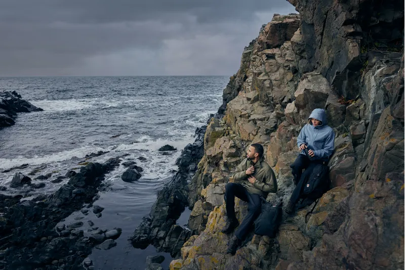 Fjallraven Womens HC Hydratic Trail Jacket Mustard Yellow-11